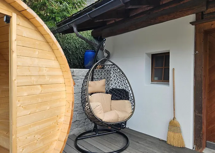Gemuetliches Chalet Mit Privater Sauna Und Schoener Aussicht